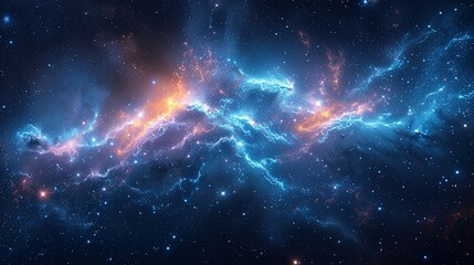 Fototapeta premium Magical Night Sky: Redefining the Universe through New Discoveries