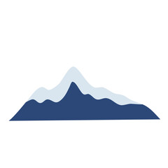 Snow Mountain Vector