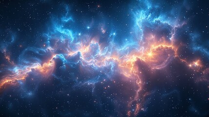 Obraz premium Stunning Night Sky Views: Explore the Universe in a New Way