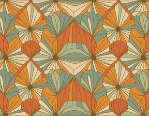 ポップなキッズのパターン背景