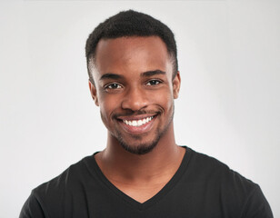 Obraz premium Studio Portrait of Young Handsome Man