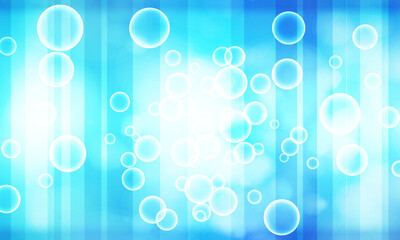 abstract blue background. Blue water bubbles pattern abstract background. stripes bright light.