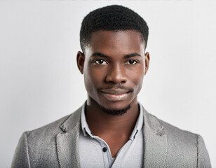 Obraz premium Studio Portrait of Young Handsome Man