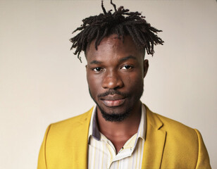 Fototapeta premium Studio Portrait of Young Handsome Man