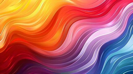 Fototapeta premium abstract colorful background with waves