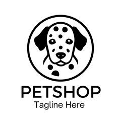 black and white logo for business