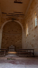 Borgo abbandonato di Monteruga, Veglie (Lecce). Chiesa abbandonata
