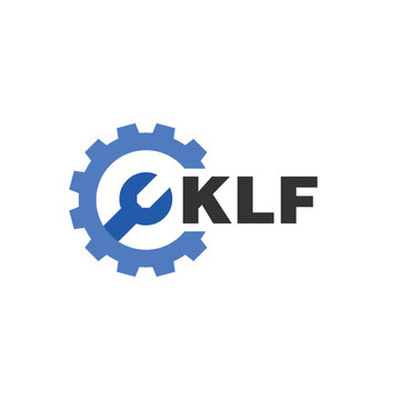 KLF letter logo design on white background. KLF logo. KLF creative initials letter Monogram logo icon concept. KLF letter design