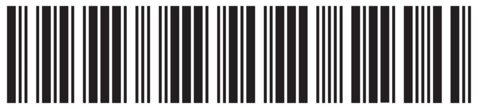  Barcode icon. Barcode vector icon. Simple fake bar code. Bar code for web design. Barcode product distribution icon. Vector illustration  isolated on white background.Business concept barcode .