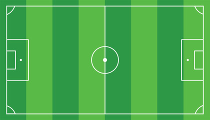 Football field graphic design, perfect for education or examples, world cup, Euro 2024 football.
