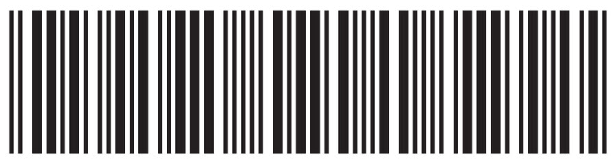  Barcode icon. Barcode vector icon. Simple fake bar code. Bar code for web design. Barcode product distribution icon. Vector illustration  isolated on white background.Business concept barcode .