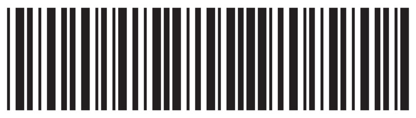  Barcode icon. Barcode vector icon. Simple fake bar code. Bar code for web design. Barcode product distribution icon. Vector illustration  isolated on white background.Business concept barcode .