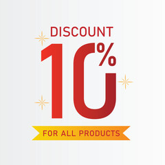 Discount tag vector art