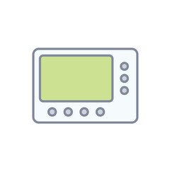 Thermostat vector icon