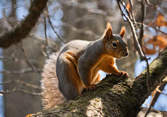 Fototapeta premium Surveying the Forest
