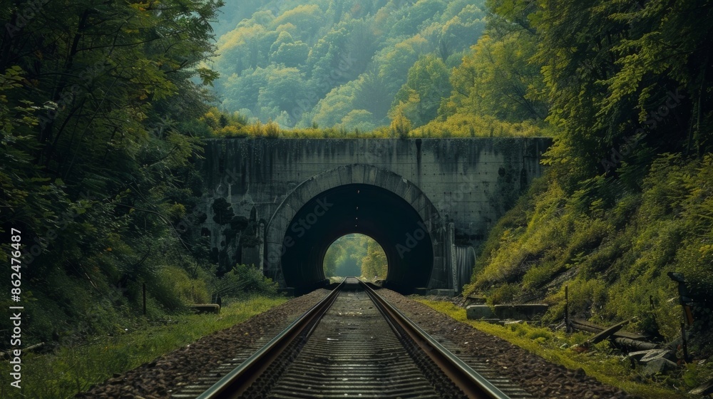 Poster a tunnel looms ahead signifying a pivotal moment in the journey of the characters from a revered mem