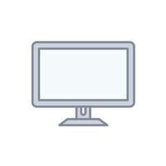 Monitor vector icon