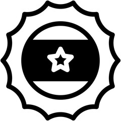 Beer cap, bottle cap, oktoberfest, star Icon