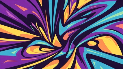 Abstract vector type background illustration design