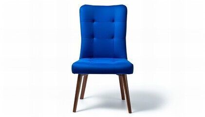 Naklejka premium blue plastic chair