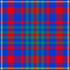 Tartan Plaid colored seamless pttern,EPS 10.