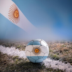 Argentina Football Background HD Image