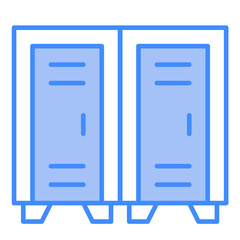 locker, lockers, student, safe box Icon