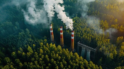 Individuals can offset their carbon emissions on a recurring basis with a personal subscription service automating contributions to carbon offset projects. copy space for text.