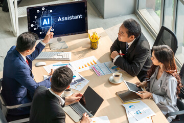 Generative AI virtual assistant tools for prompt engineer and user for ease of engage artificial...
