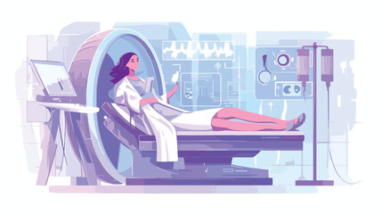 Plastic surgeon with a suction tube doing liposuction