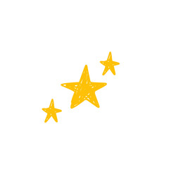 kids star doodle drawing