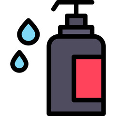 Hand, soap, wash, liquid soap Icon