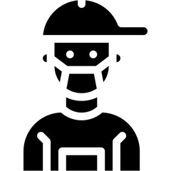 Kid, person, avatar, boy, cap Icon