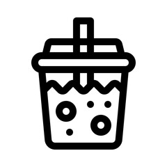 drink line icon