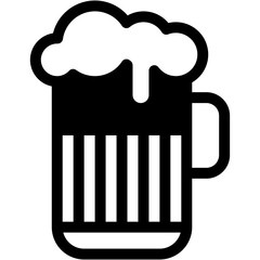 beer, mug, drink, beer mug, pint Icon