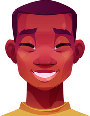 Laughing African Man