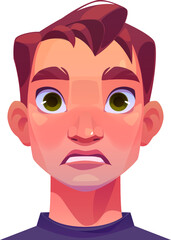 Scared Man Avatar
