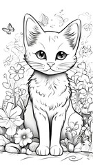 cat and mouse, cat with a cat