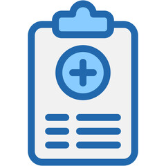 report, medical report, clipboard, document, hospital Icon