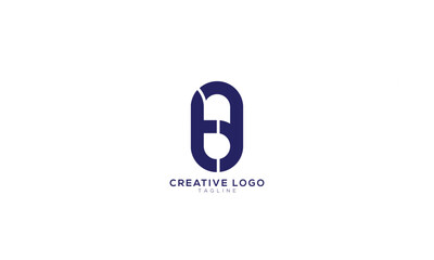 TA AT Abstract initial monogram letter alphabet logo design