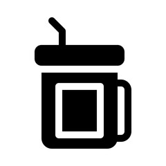 smoothie glyph icon