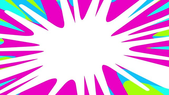 concentrated speed lines pencil comic center background