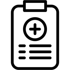 clipboard, medical, patient, patient report, report Icon