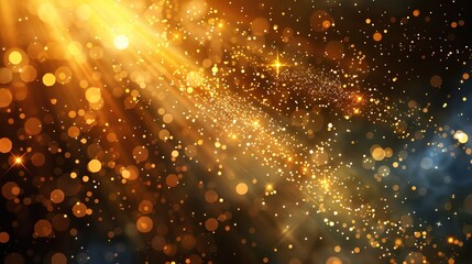 Fototapeta premium Sparkling and shining flash background 