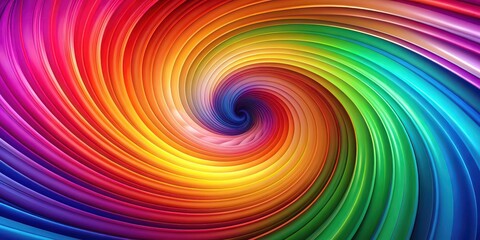 Obraz premium Abstract background with colorful spiral design , swirl, twist, vortex, pattern, hypnotic, abstract, art, background, texture