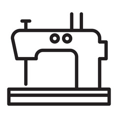 Sewing Machine Line Purple Circle Black