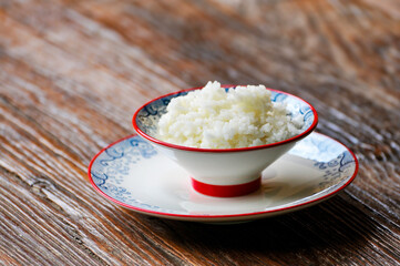 rice in bowl