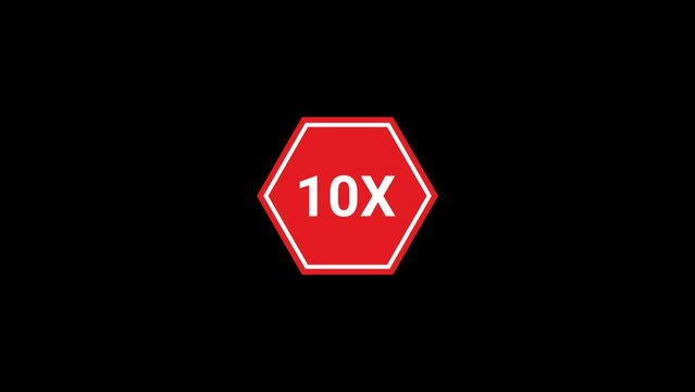 10x Sign Animation