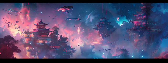 Skyward Cyber Temples