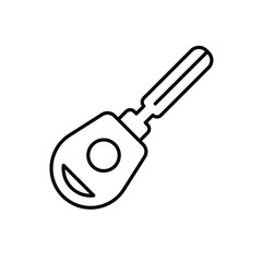 Smart Key vector icon